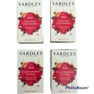 Yardley Of London Frosted Cranberry Sulfate Paraben Free Soap Limited Edition 4